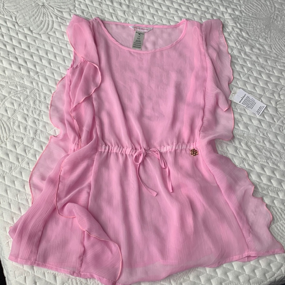 Tommy Bahama pink coverup.